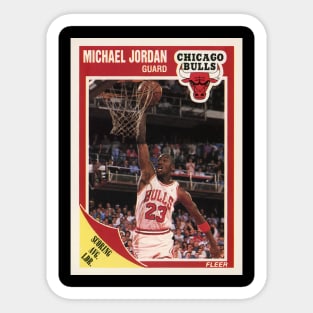 BASKETBALLART -JORDAN CARD 17 Sticker